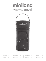 Miniland warmy travel denim Manual do usuário