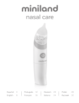 Miniland nasal care Manual do usuário