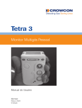 Crowcon Tetra 3 Manual do usuário