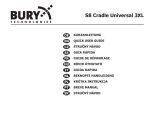 BURY S8 Cradle Universal 3XL Manual do proprietário