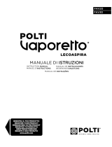 Polti Vaporetto Lecoaspira FAV30 Manual do usuário