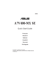 Asus A7V400-MX SE Manual do proprietário