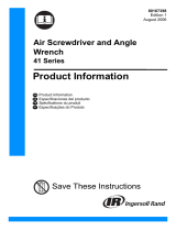 Ingersoll-Rand 41 Series Informação do produto