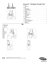 Invacare Standing Transfer Vest Manual do usuário