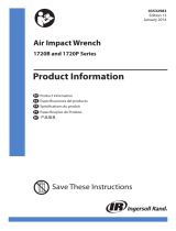 Ingersoll-Rand 1720B3 Informação do produto
