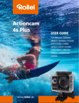 Rollei Actioncam 4s Plus Guia de usuario