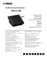 Yamaha CS-700 Guia de usuario