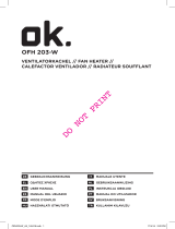 OK OFH 203-W Manual do usuário