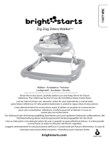 mothercare Brights Starts Zig Zag Zebra Walker_0725728 Manual do usuário