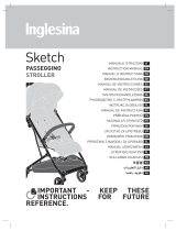 mothercare Inglesina Sketch Stroller 0724564 Guia de usuario