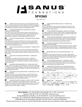 Sanus Systems SFV265 Manual do usuário