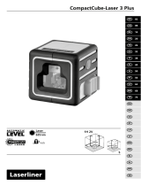 Laserliner CompactCube-Laser 3 Plus Manual do proprietário