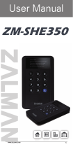 ZALMAN ZM-SHE350 Manual do usuário