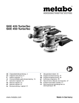 Metabo SXE 450 TURBOTEC Instruções de operação