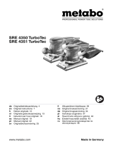 Metabo SRE 4351 TurboTec Instruções de operação