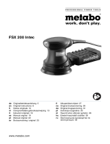 Metabo FSX 200 INTEC Instruções de operação