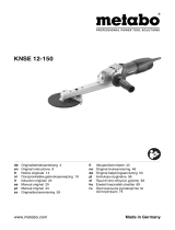 Metabo KNSE 12-150 Instruções de operação