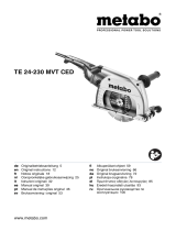 Metabo TE 24-230 MVT CED Instruções de operação