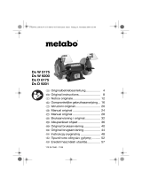 Metabo DS D 9201 Instruções de operação