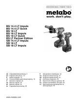 Metabo BS 14.4 LT Impuls Instruções de operação