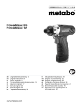 Metabo PowerMaxx BS Instruções de operação
