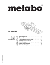 Metabo Router Set FLEXO 500 Instruções de operação