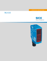 SICK WLA16 Instruções de operação