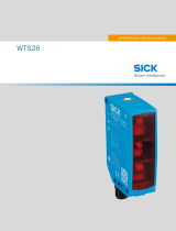SICK WTS26 Instruções de operação