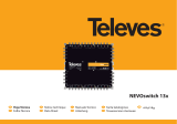 Televes Communications rack Manual do usuário
