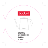 Bodum BISTRO Gooseneck Kettle 11905 Manual do usuário