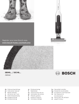 Bosch BBH65ATHGB Athlet Power Vacuum Cleaner Manual do usuário