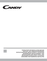 Candy CFT610 60cm Standard Cooker Hood Manual do usuário