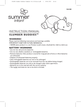 Summer Infant Slumber Buddies Classic Elephant Nightlight Manual do usuário