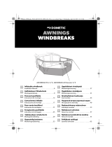 Dometic Air Break Pro 3/5 Awnings Windbreaks Guia de instalação