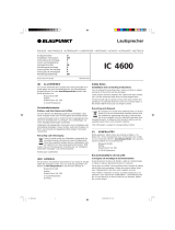 Blaupunkt IC 460 Manual do proprietário