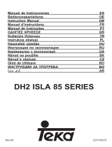 Teka DH2 ISLA 1285 Manual do usuário