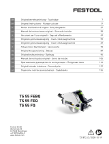 Festool TS 55 FQ-Plus-FS Instruções de operação