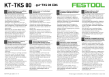 Festool TKS 80 EBS Instruções de operação
