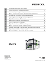 Festool CTL SYS Instruções de operação