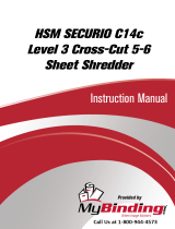 MyBinding HSM HSM2253 Manual do usuário