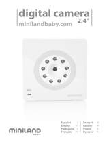 Miniland Baby digital camera 2.4" Manual do usuário