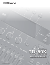 Roland TD-50X Manual do usuário