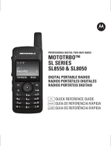 Motorola SL8550 Quick Reference Manual