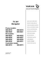 Varian TV 301 Navigator 969-8824 Manual do usuário