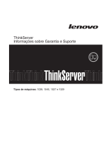 Lenovo THINKSERVER TD230 Informações Sobre Garantia E Suporte