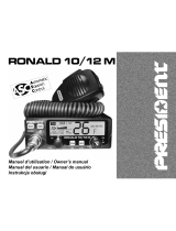 PRESIDENT Ronald 12M Manual do proprietário