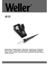 Weller LR 21 Manual do usuário