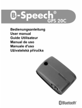 B-Speech GPS 20C Manual do usuário