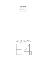 bq Aquaris E4 5 Guia rápido