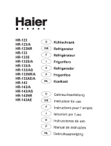 Haier HR-123 Manual do usuário